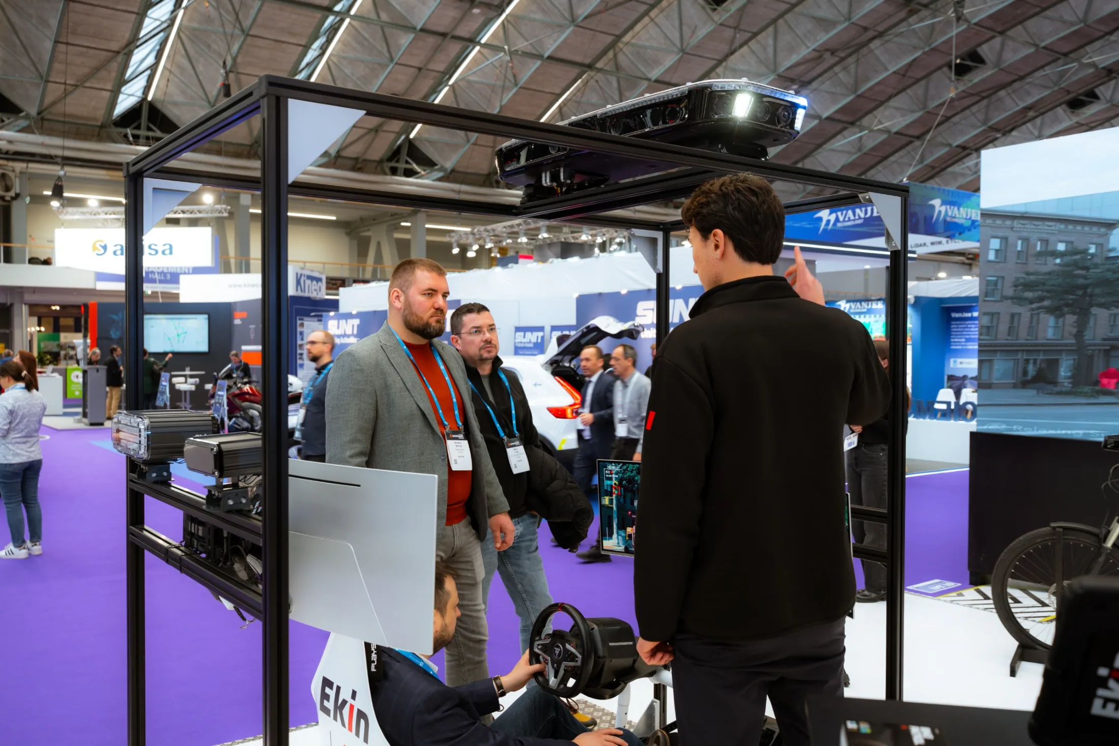 Ekin team introducing Bike Patrol at Intertraffic Amsterdam 2026